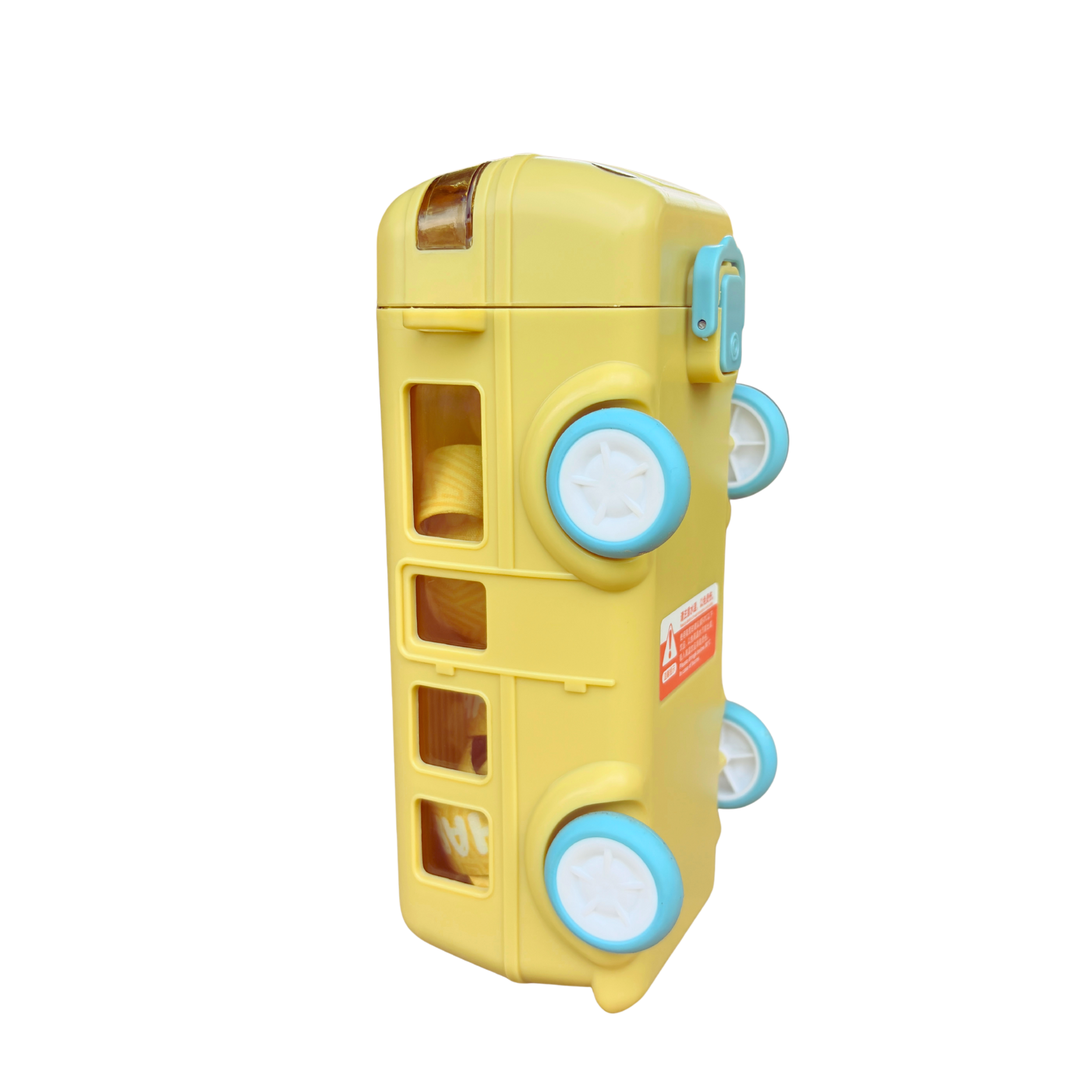 BPA-Free, Flip-Top Lid, Carry Strap