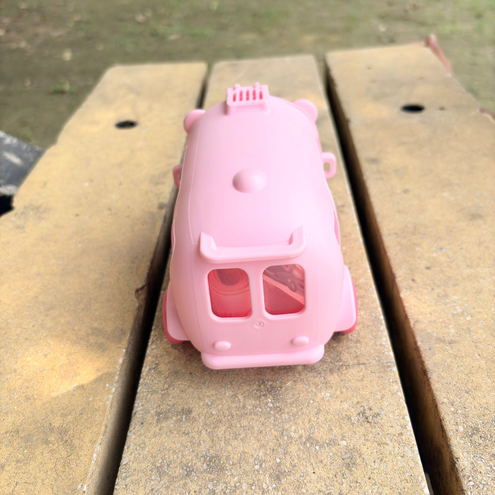 Bus Shaped Kids Water Bottle – Cute Cartoon School Bottle for Boys & Girls
